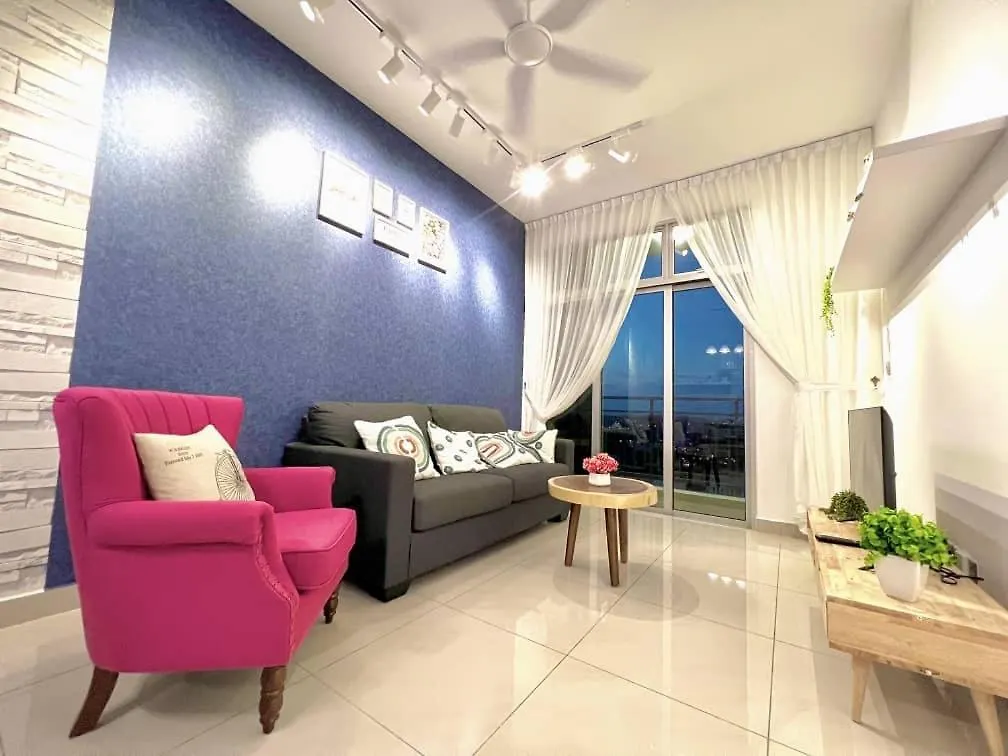 Apartmán SKS Habitat 461 2BR 4-5pax Larkin Johor Bahru